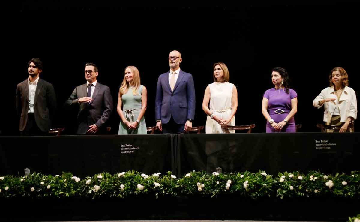Patricio Orozco, Oscar F. De la Garza, Mónica Zambrano Miguel Treviño, Luz María Garza, Virgina González y Lily Navarro / Fotos: Omar Valdez