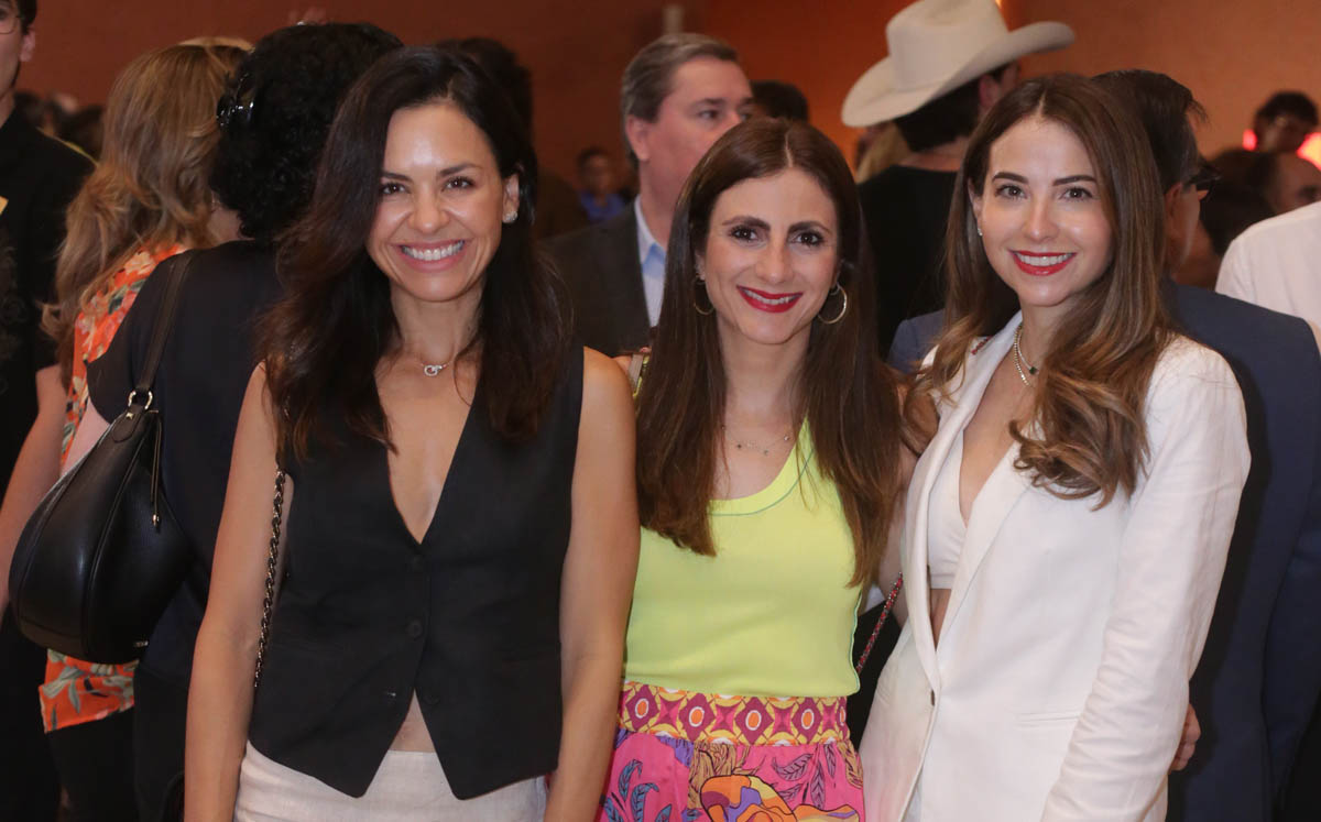 Paty Tapia, Sara Zaied y Daniela Martínez