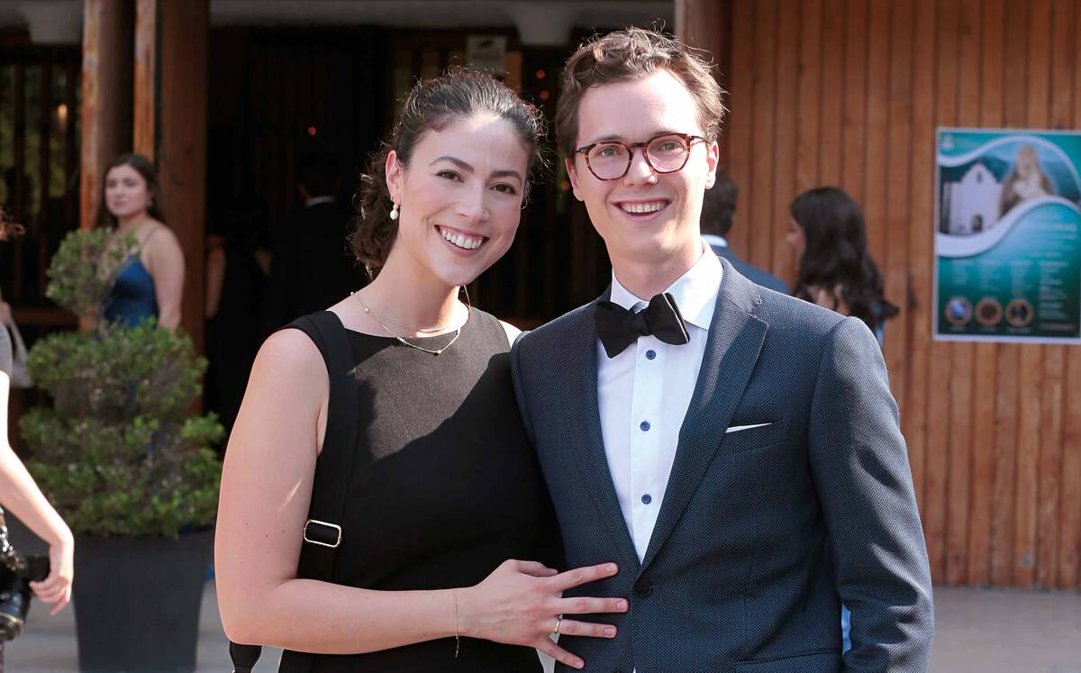 Verónica Barrera y Vincent Christensen