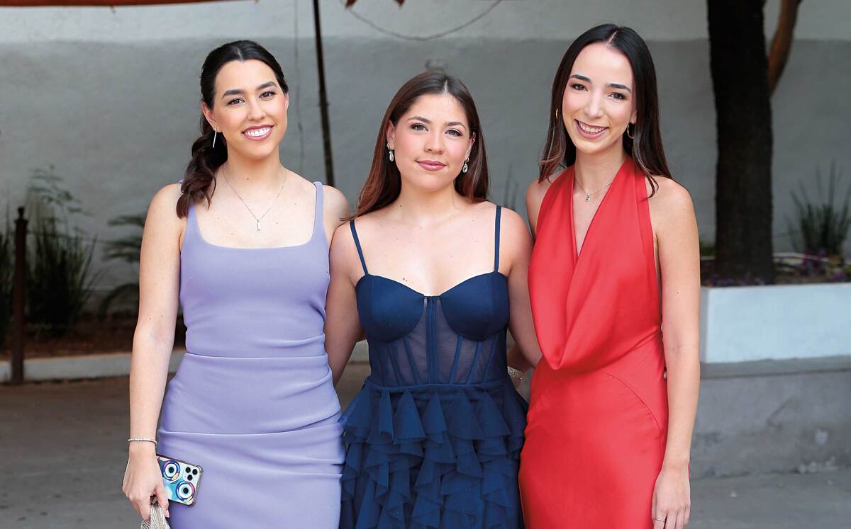 Victoria Maldonado, Miranda Arechavaleta y Elena Llaguno