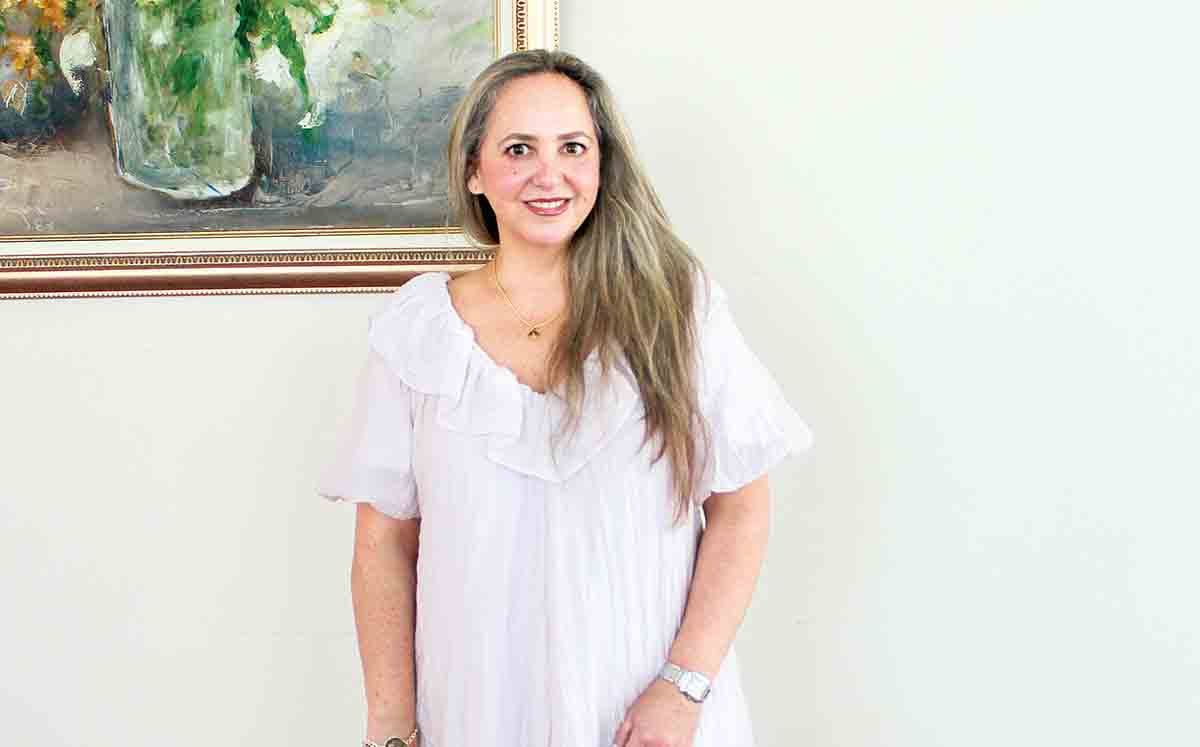 FERNANDA RUIZ feliz de celebrar el cumpleaños de Roberto González