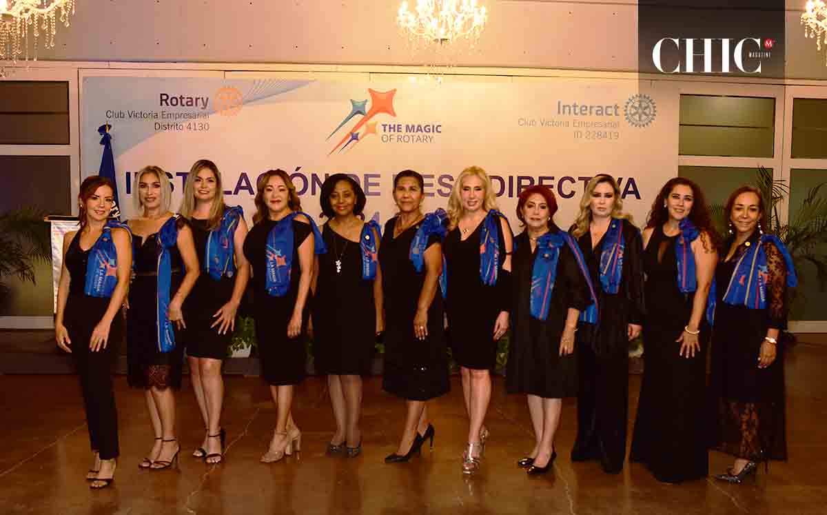 Asistentes del Club Rotario Victoria Empresarial
