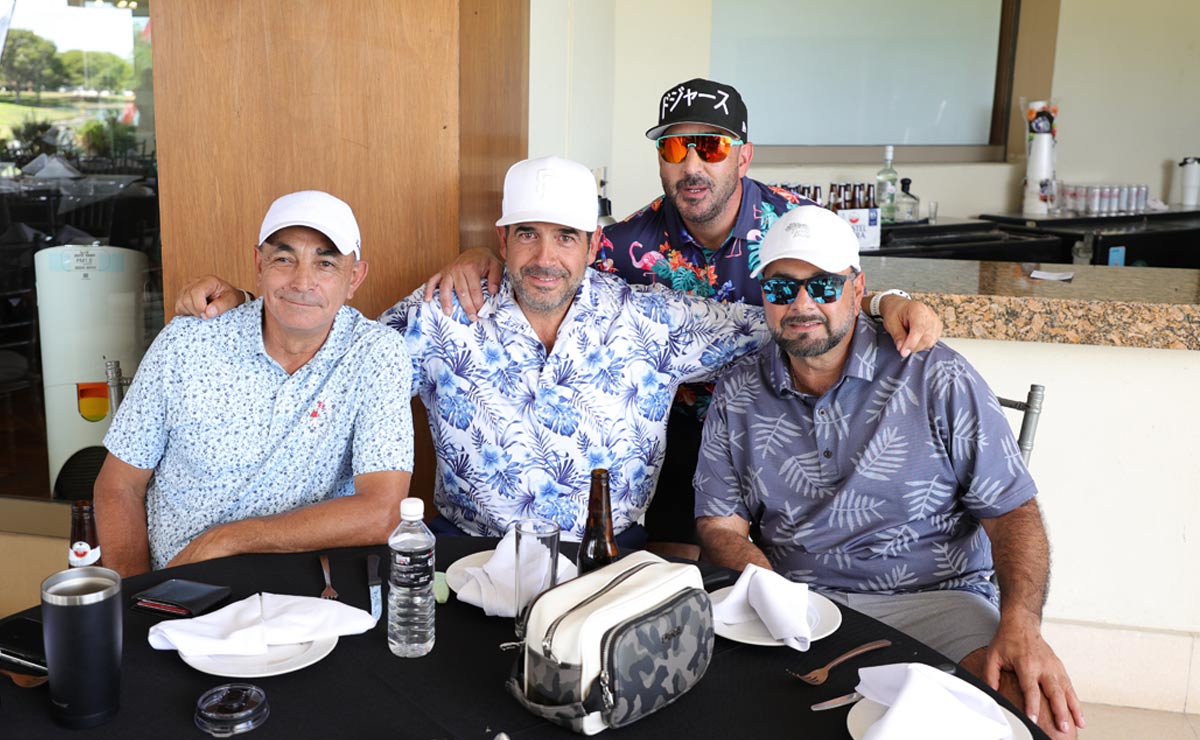 Alejandro, Rafa, Alejandro y Fernando
