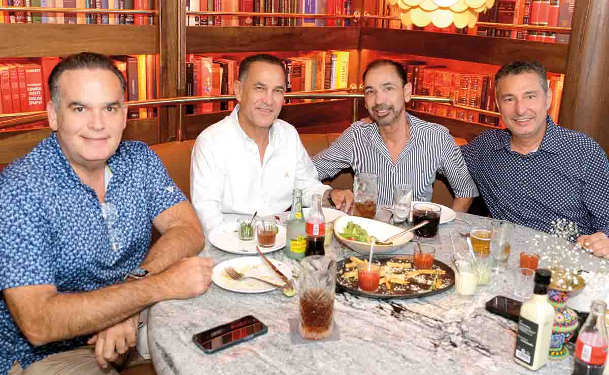 Alfredo Rodríguez, Fernando Larrazabal, Gerardo González y Jesús Quintanilla / Fotos: Daniel Saldívar