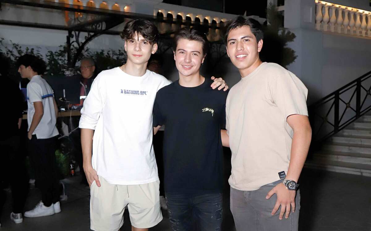 Daniel Marroquín, Diego Javier González y Ricardo Rivas