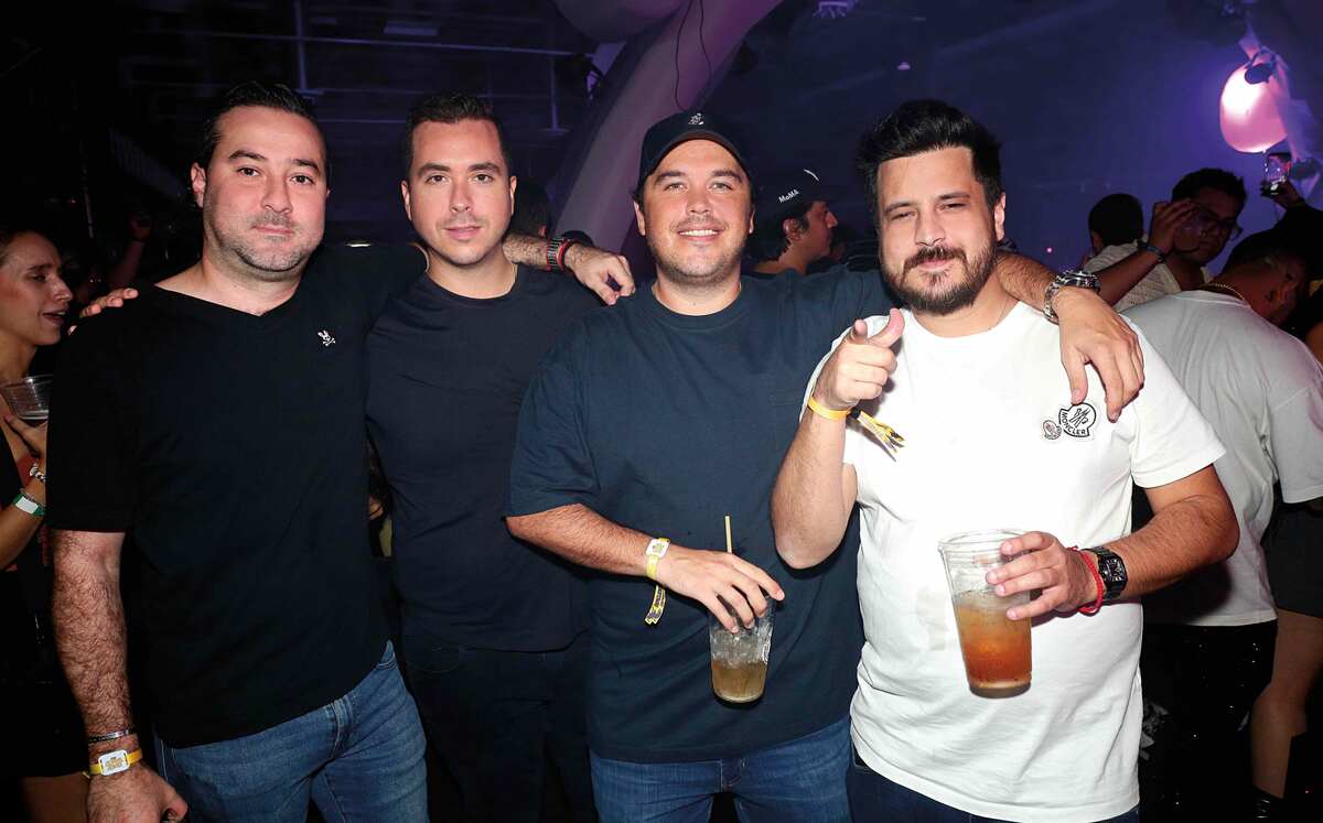 Enrique Lamarque, Jorge Gámez, Ricky González y David González