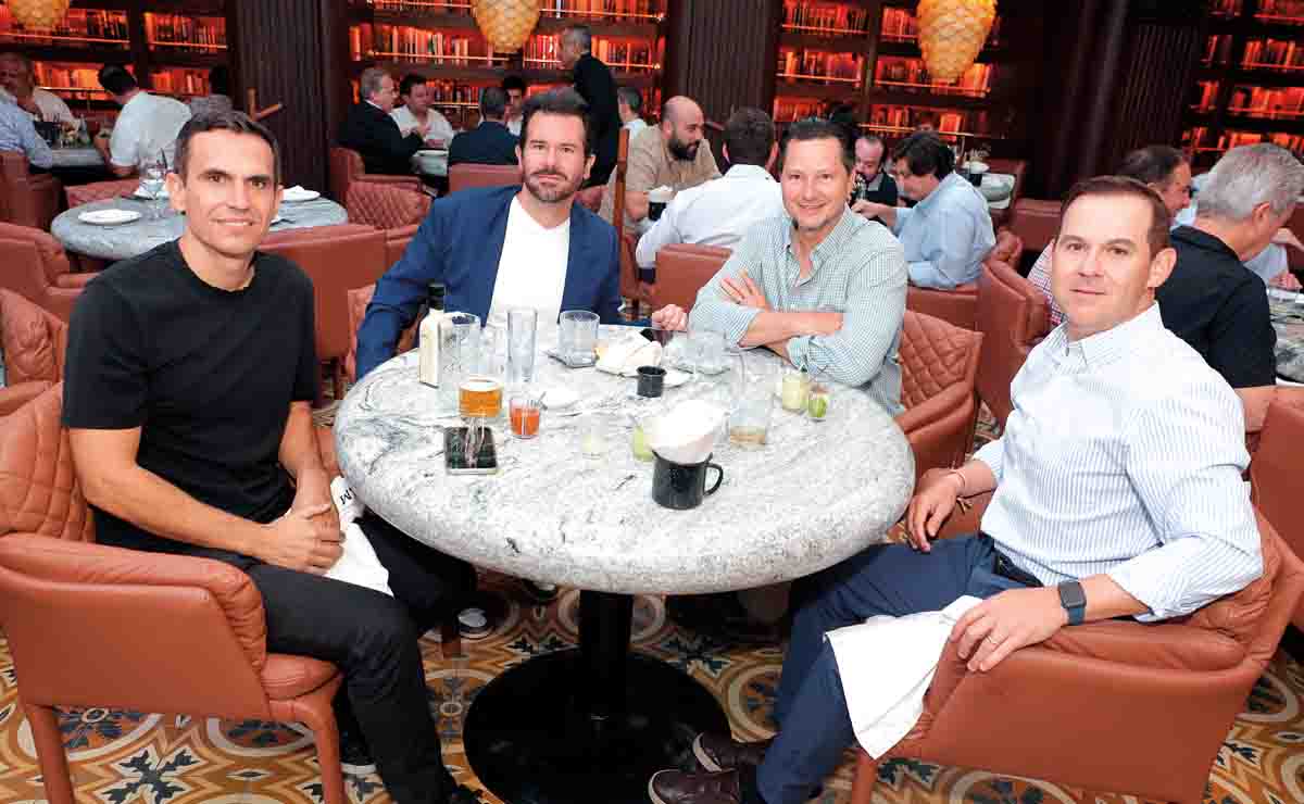 Eugenio Velarde, Mario Laborín, Hernán Welsh y Jesús González / Fotos: Daniel Saldívar
