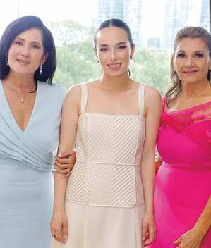 Mónica González, Raquel Garza y Aracely González. Fotos: Daniel Saldívar