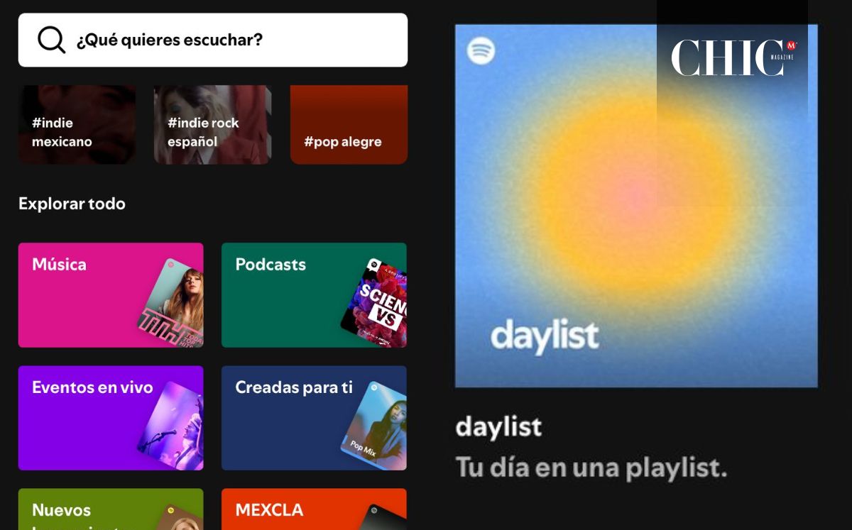 Daylist es la nueva función de Spotify