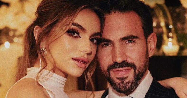 Sofía Castro luce su hermoso vestido de novia en boda civil  (Instagram)