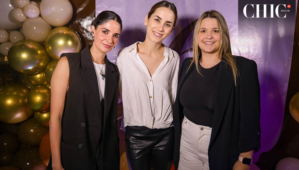 Astrid Algara, Tatiana Delgado y  Mónica Valdés