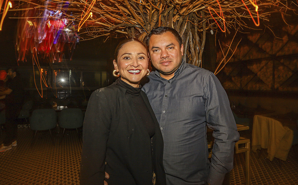Elena Salvador y Antonio Zarate