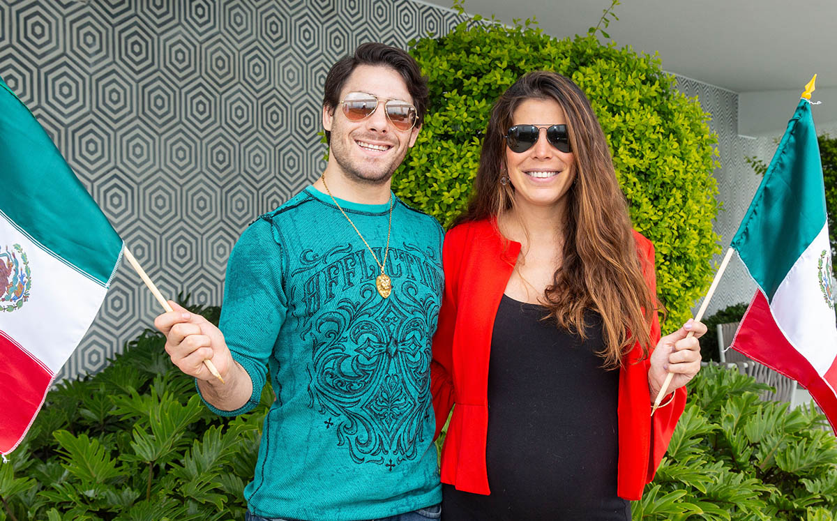 Nicolás Kandel y Mich Alcahe