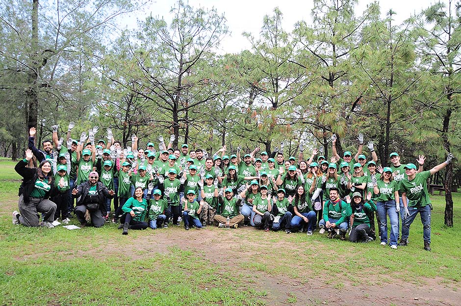 Equipo de reforestación