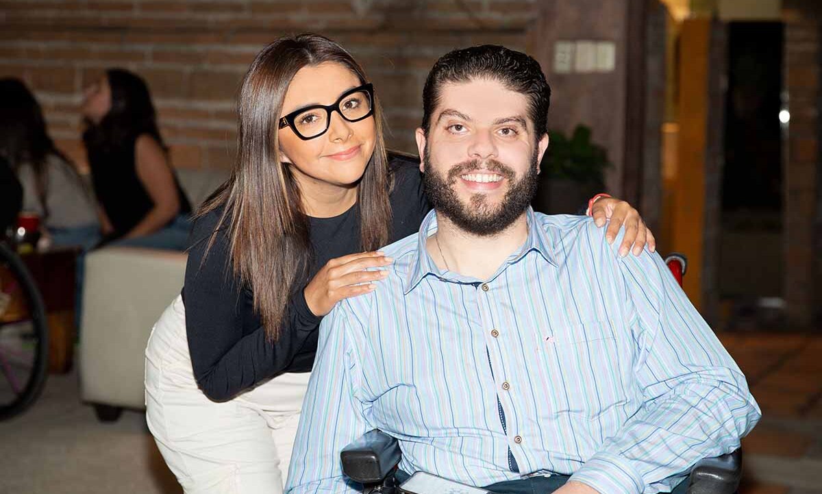 Roxana Olvera y Dirk Petersen