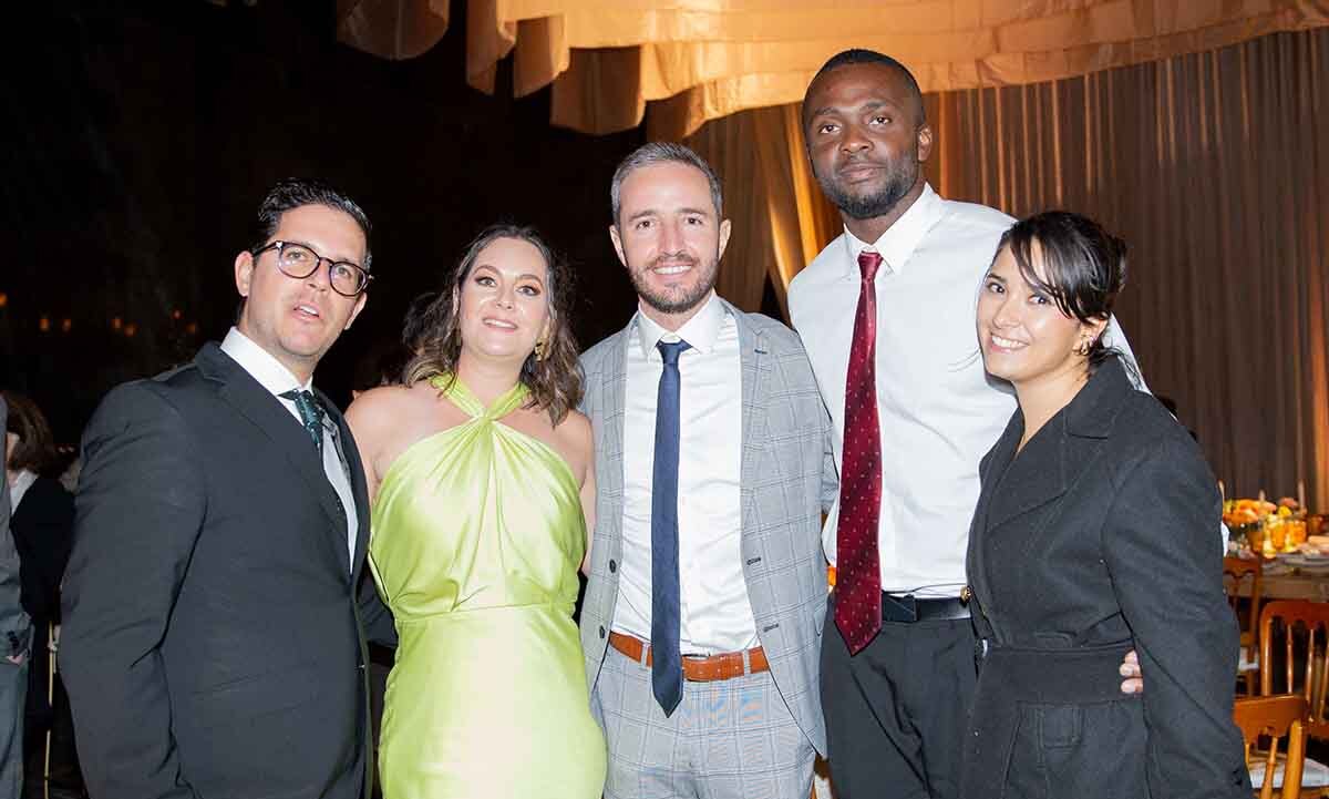Paolo Díaz, María José Oneca, Francisco Vera, Kay y Andrea Rosero