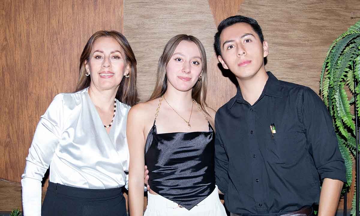 Lilian Reyes, Lilian Rossano y Fabián Rossano