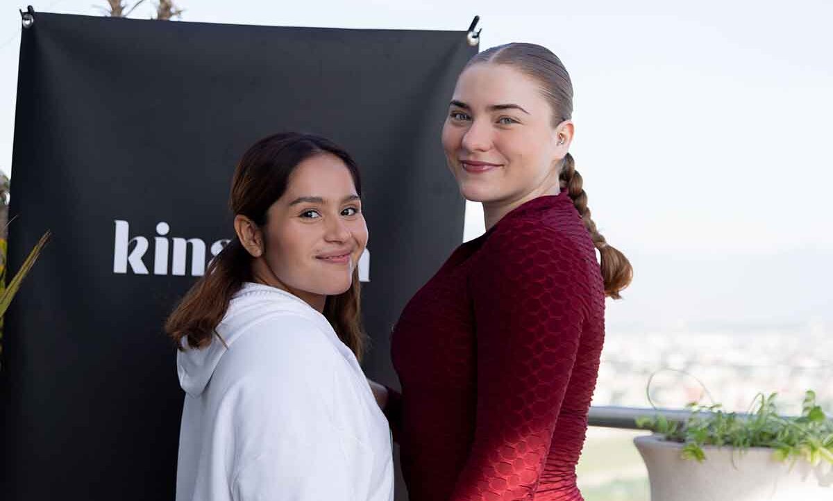 Rosa Padua y Bibian Fernández