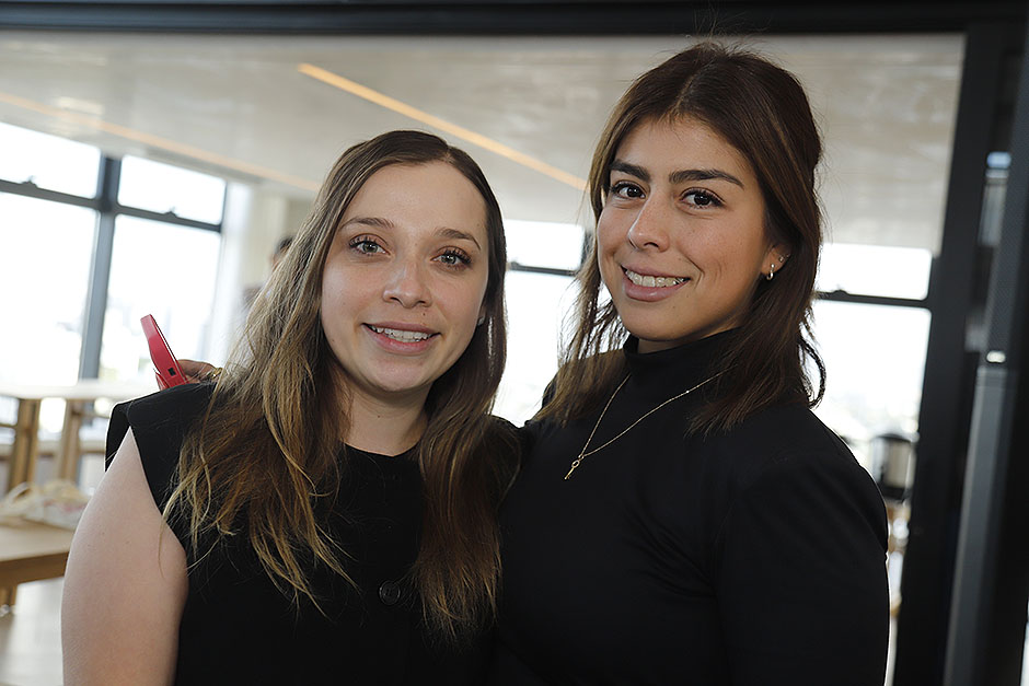 Andrea Aguilar y Paty Vázquez