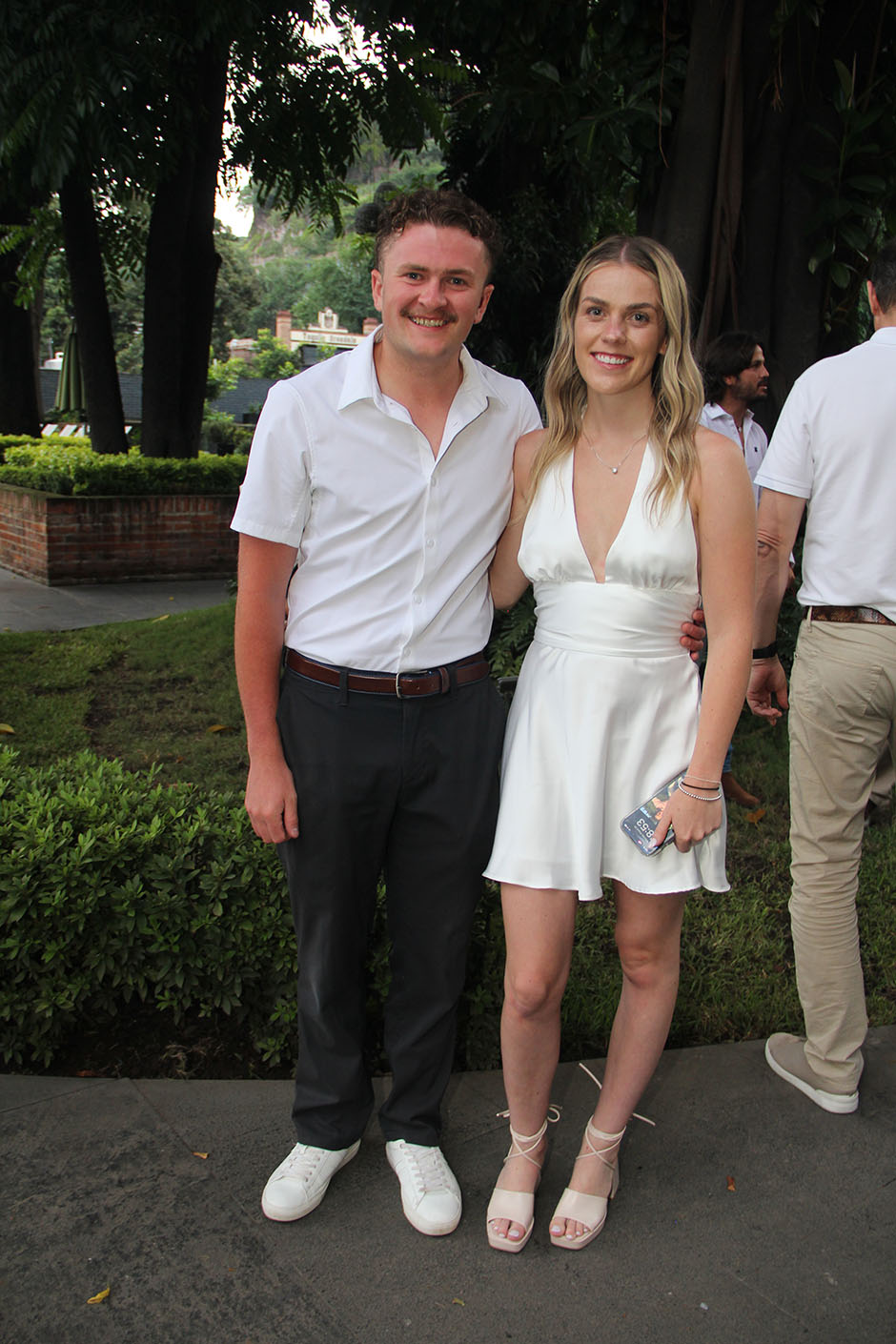 Brandon Carron y Alicia Timm