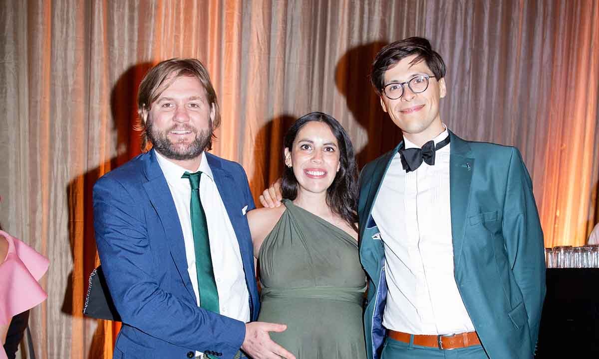 Piere Gerón, Samia Gerón y Eduard Ivanov