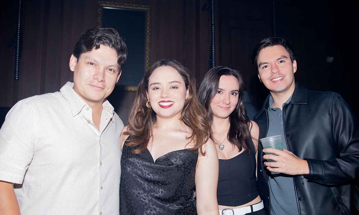 Javier Def, Andrea Penunuric, Edna Camacho y Richi Altamirano