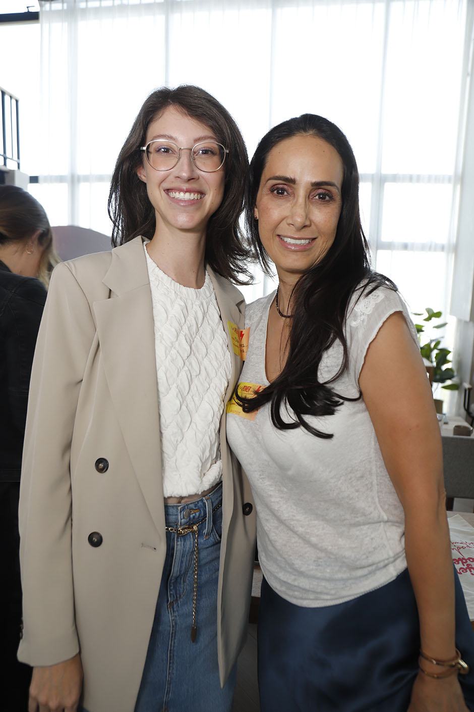 Elizabet Lares y Alicia Hernández