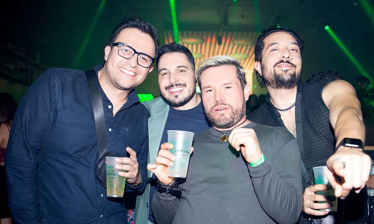 Roger Dorantes, Loera Lara, Alejandro Julián Andrade y Francesco Ríos