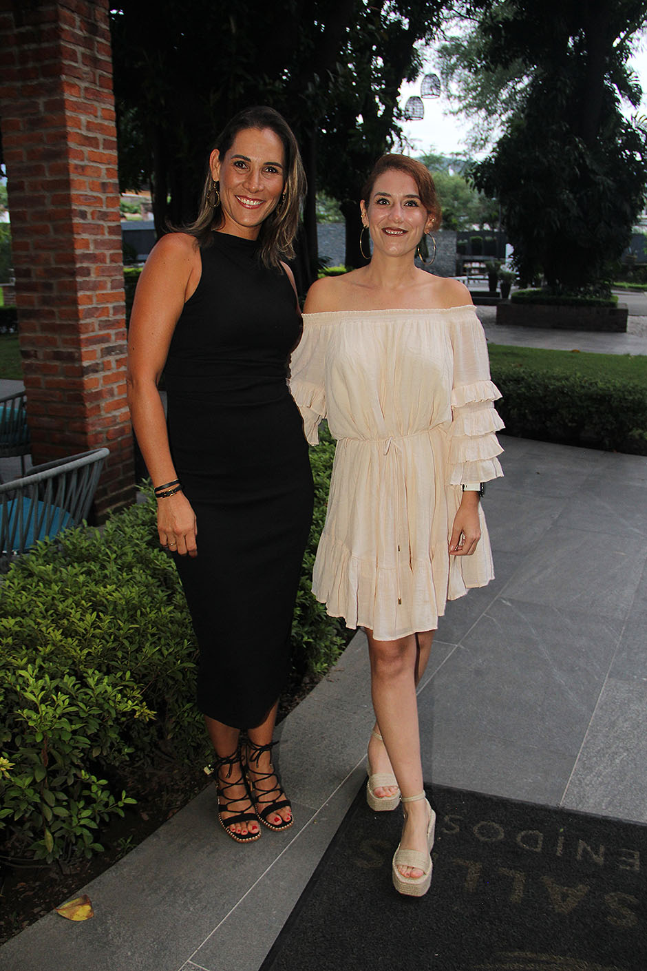 Gina Quirarte y Andrea Orozco
