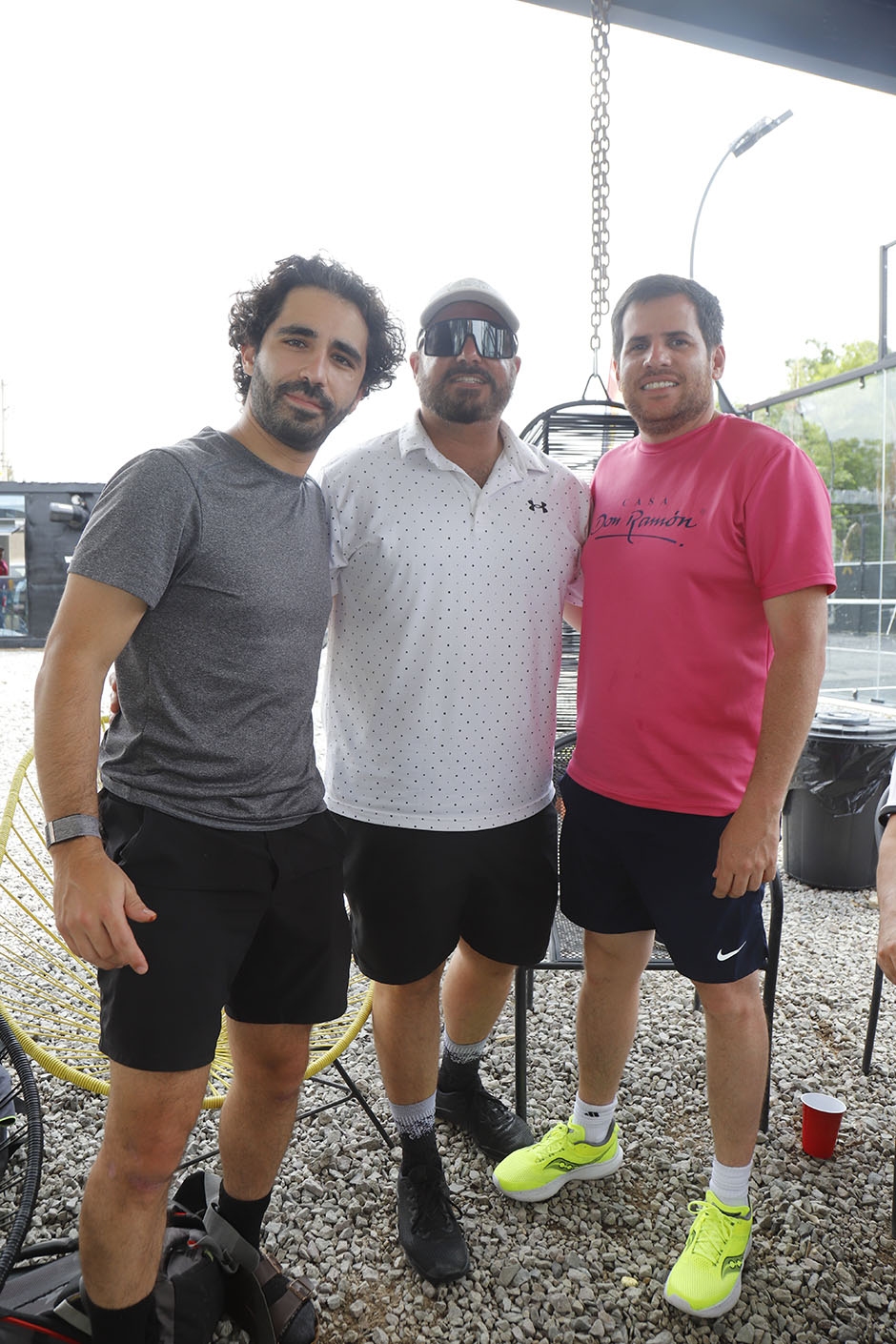 León Vértiz, Juan Carlos Govella y Bruno Maggiani