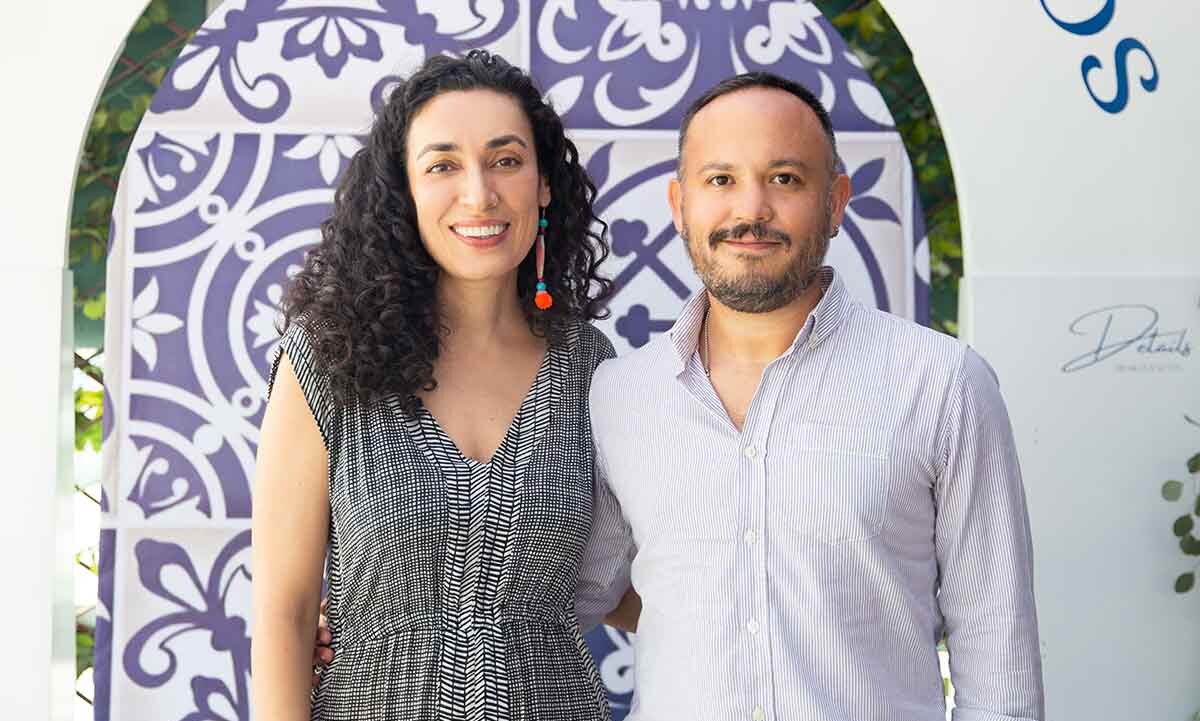Penélope De la Madrid y Miguel Presno