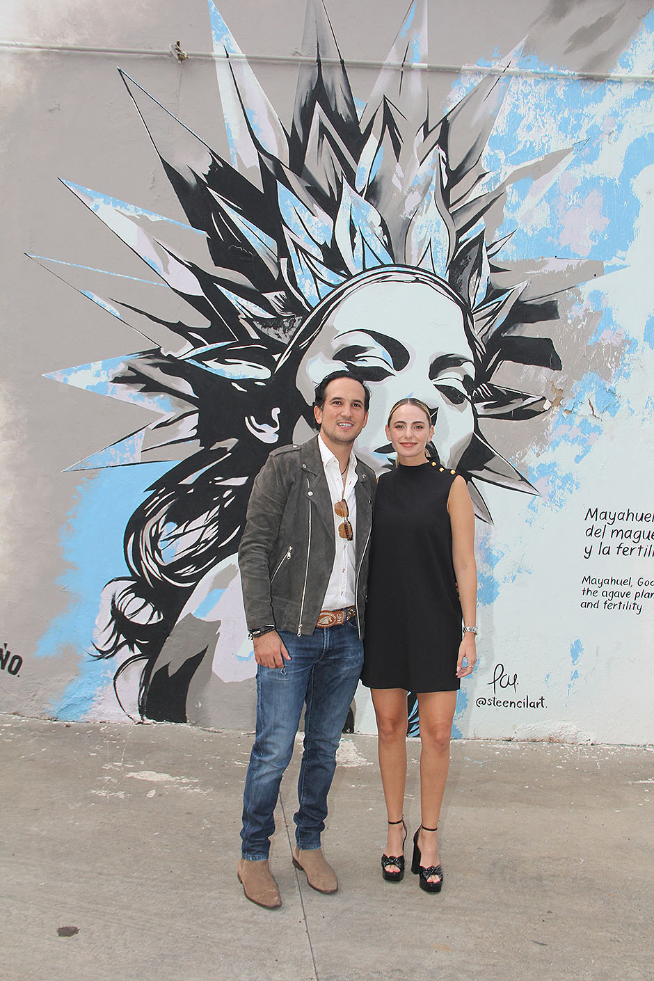 Polo Salles y Beatriz Leroy