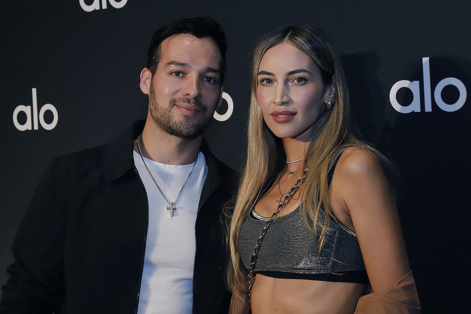 Ari Tinajero y Andrea Castro