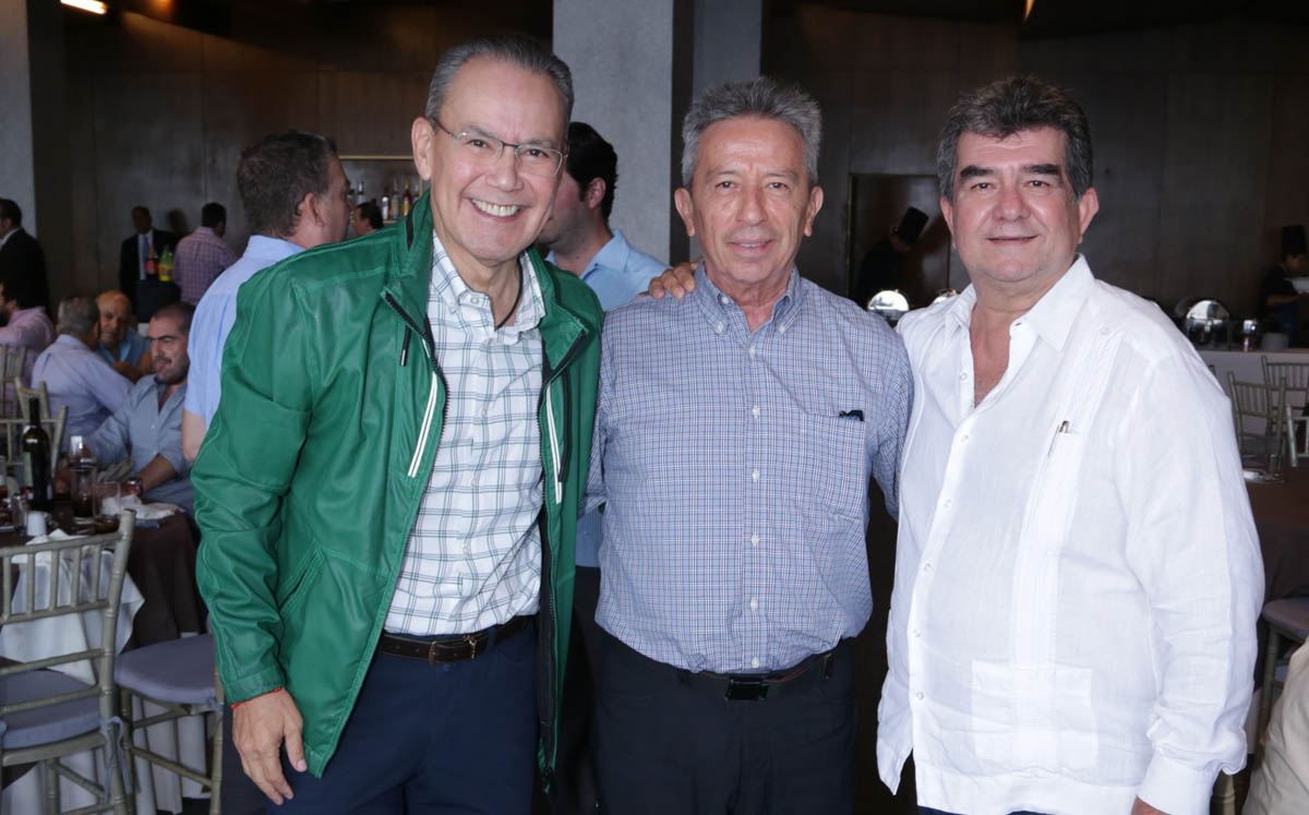 Héctor Gutiérrez, Paco Valenzuela y Jorge Gámez