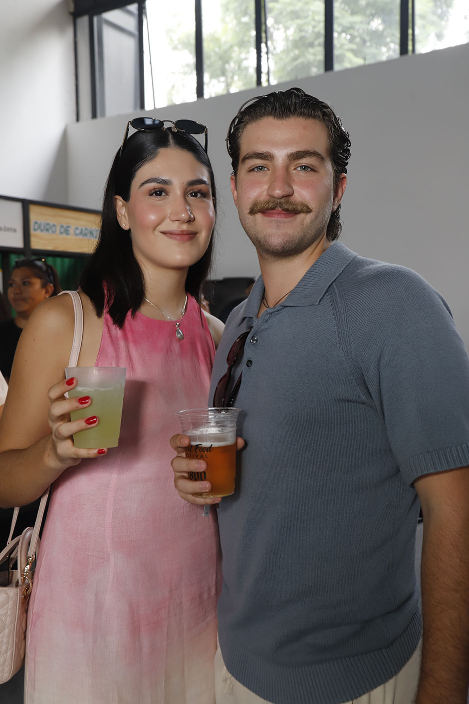 Daniela Pimentel y Pablo de León