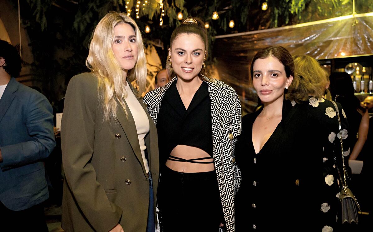 Fer Medina, Yael Sandler y Ana Victoria Acosta