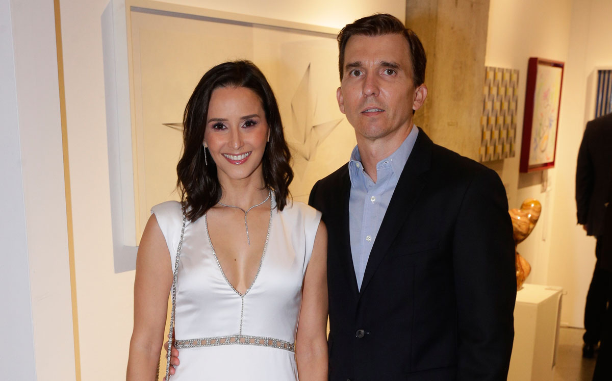 Gaby Beltran de De la Garza y Marcelo De la Garza