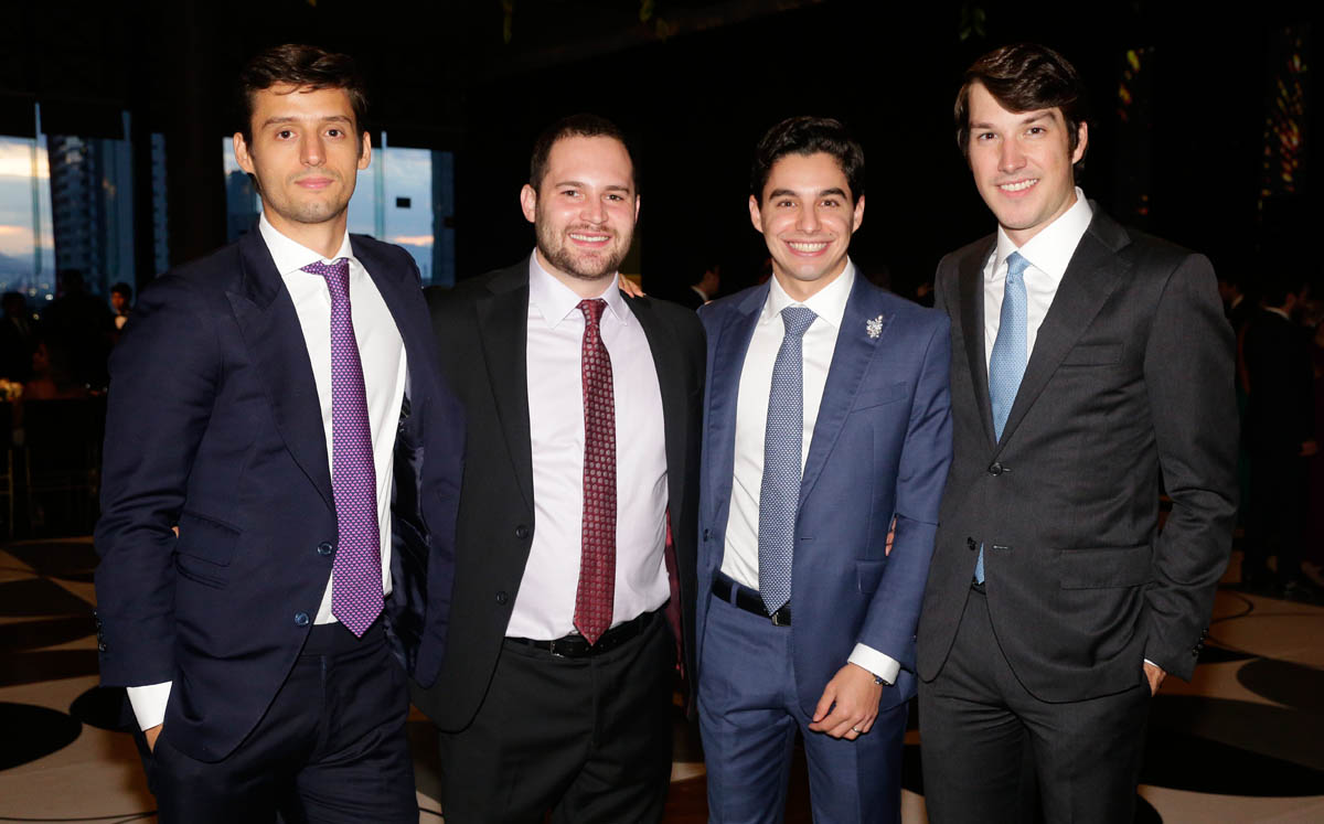 José Ruiz, Santiago Canales, Hernán Martínez y Osvaldo Ponce