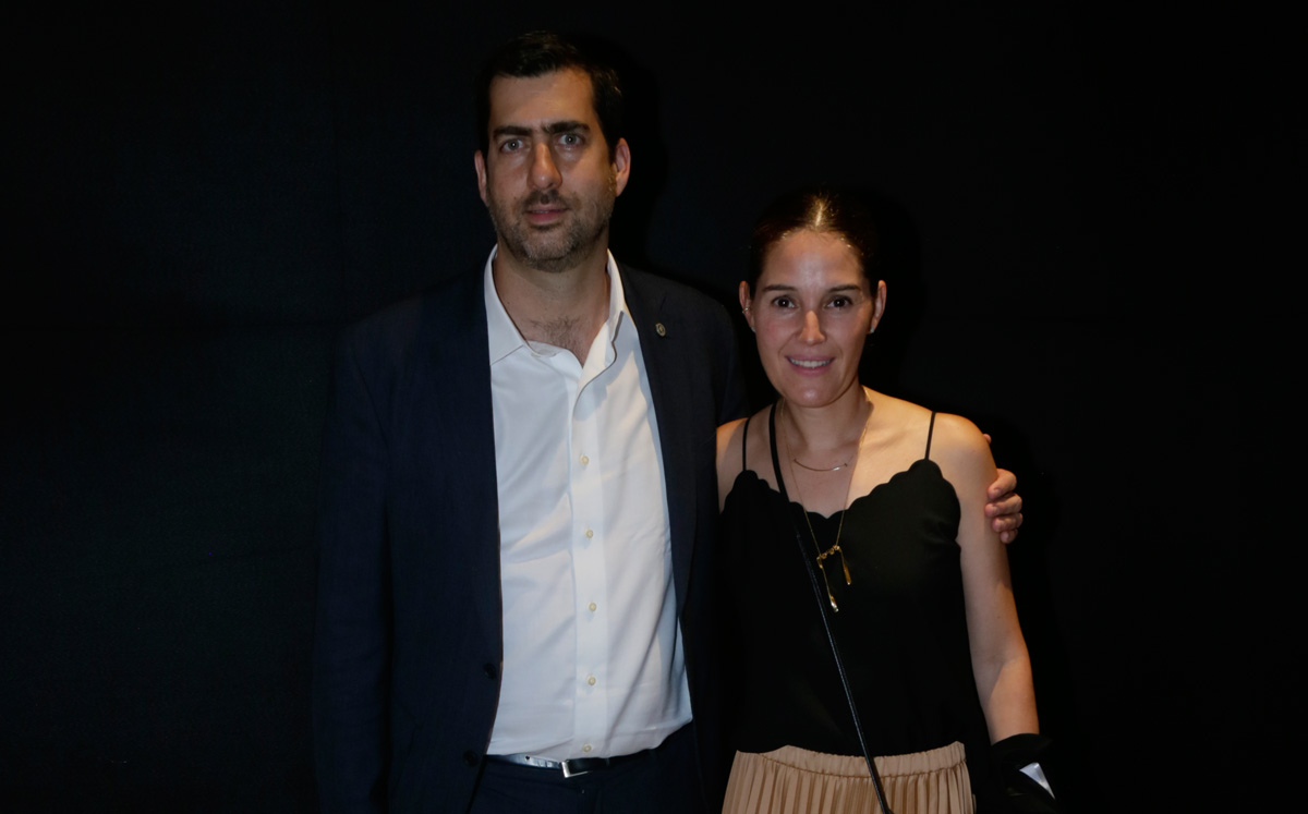 Juan Pablo Murra y María Enríquez