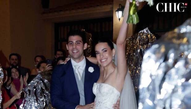 Karina García Lozano y Sergio Treviño Martínez . Fotos: Omar Valdez