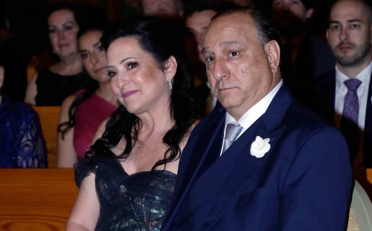 Papás de la novia. Chelina Lozano de García y José García