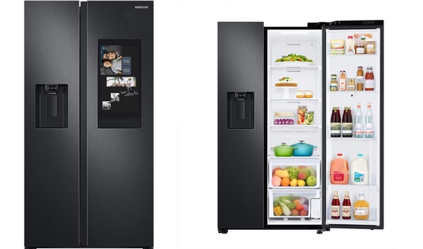 Así es el efrigerador inteligente Samsung RS22 (Foto: Liverpool)