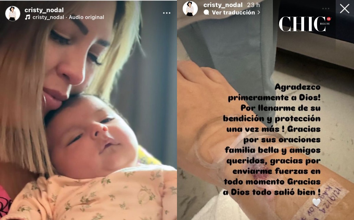 Mamá de Christian Nodal fue hospitalizada antes del cumpleaños de su nieta (Instagram)