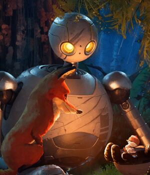 Robot Salvaje y el libro que inspiró a la película animada (Foto: Instagram)