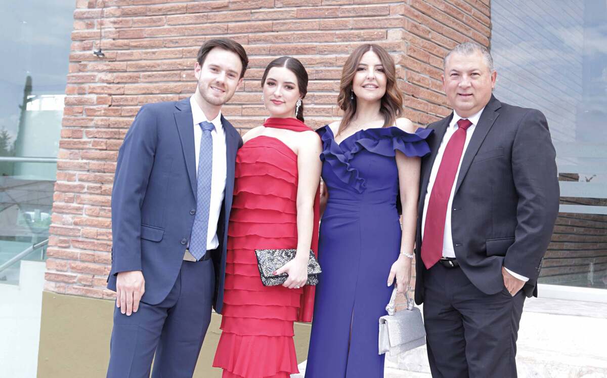 Guillermo Vizcaya, Priscila Villarreal, Norma Martínez y Manuel Villarreal