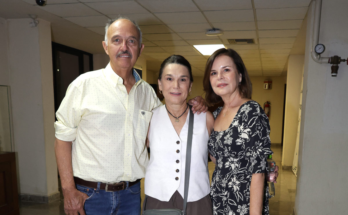 Jorge, María Luisa y Maribel