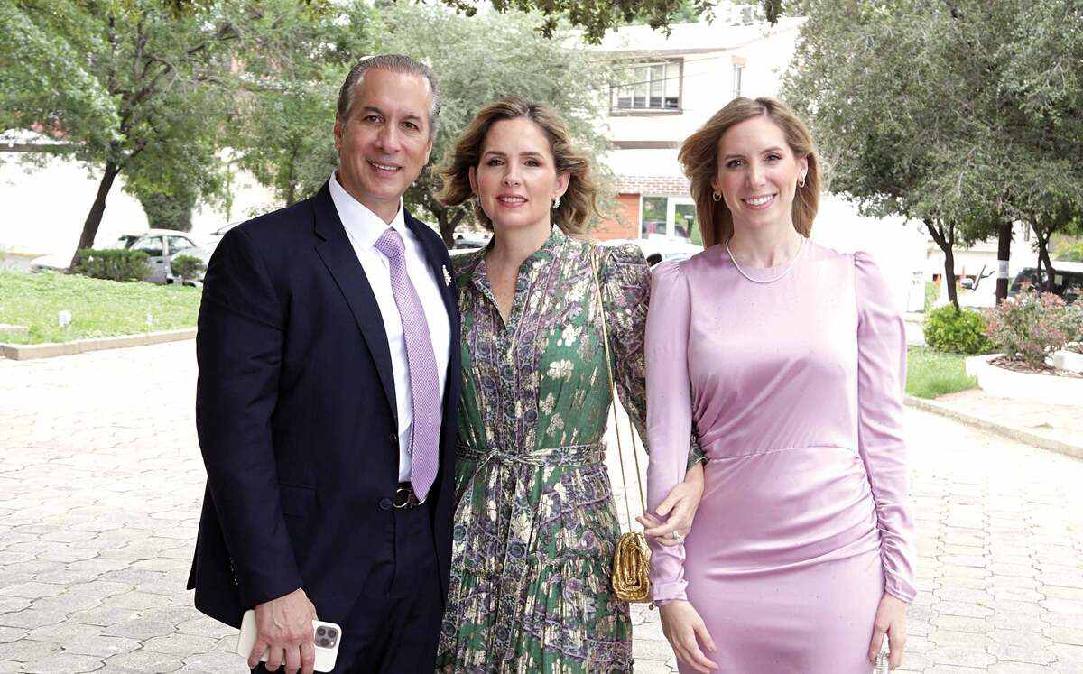 Jorge Safi, Martha García de Safi y Andrea Safi