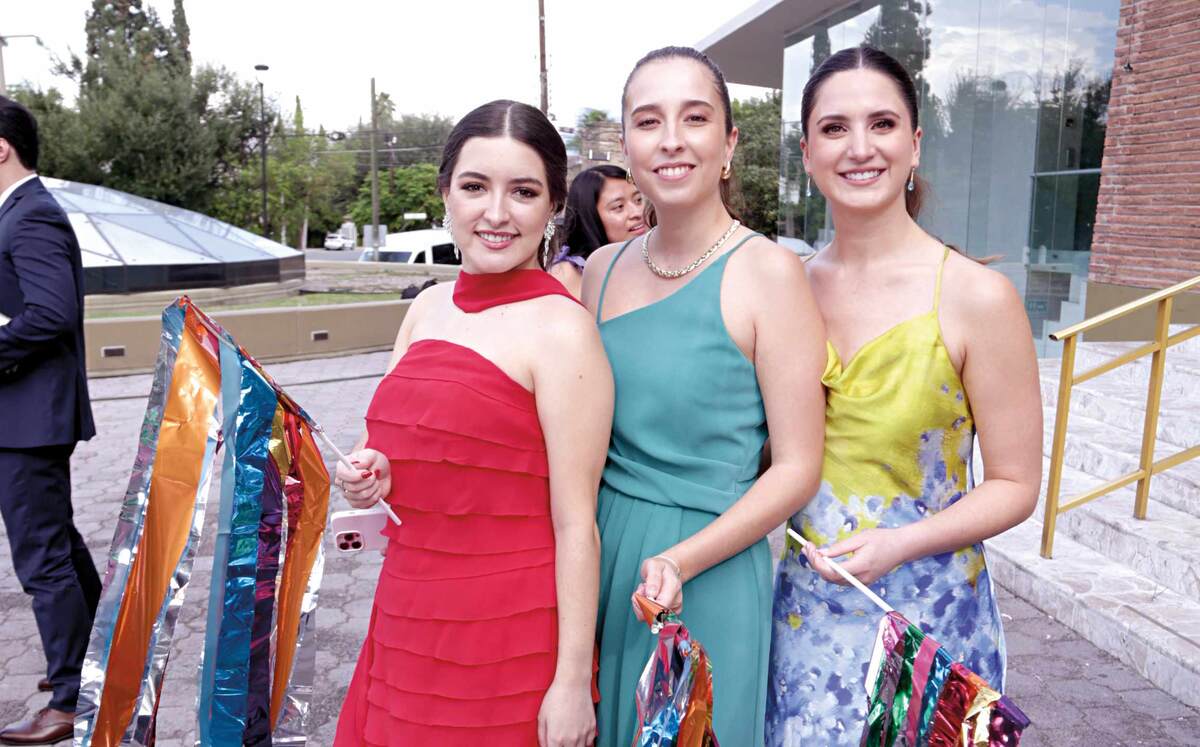 Priscila Villarreal, Valeria Ruiz y Anabela Soriano