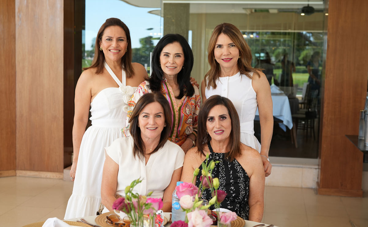 Vero, Amparín, Mónica, Terali y Lulú