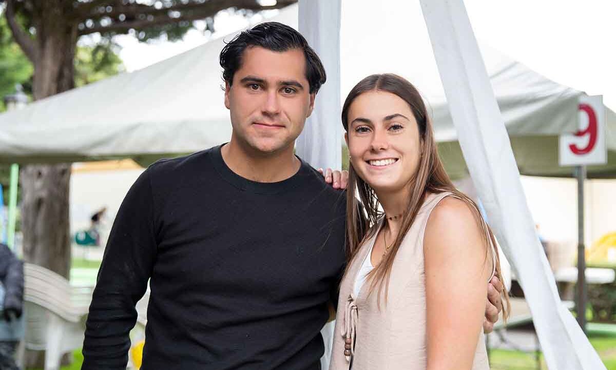 Santiago González  y María Jose Quijano